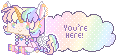 you're here! you're here!